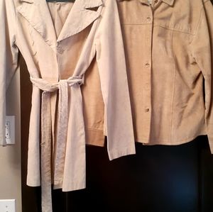 Tan suede jackets